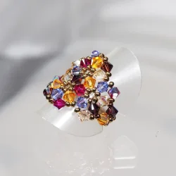 S - Weaved ring Malvina - S